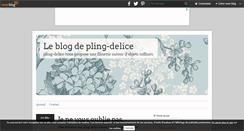 Desktop Screenshot of plingdelice.over-blog.com