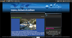 Desktop Screenshot of espace-lecture.over-blog.com