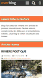 Mobile Screenshot of espace-lecture.over-blog.com