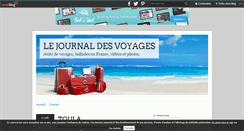 Desktop Screenshot of lejournaldesvoyages.over-blog.com