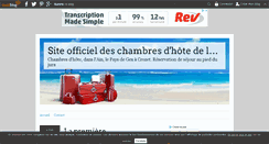 Desktop Screenshot of buffazchambrehote.over-blog.com
