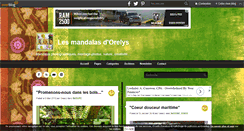 Desktop Screenshot of mandala-orelys.over-blog.com
