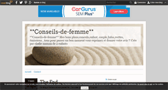 Desktop Screenshot of conceils-de-femmes.over-blog.com