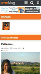 Mobile Screenshot of hardia.over-blog.com