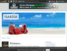 Tablet Screenshot of hardia.over-blog.com