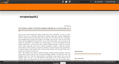 Desktop Screenshot of mirabellep062.over-blog.com