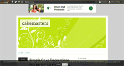 Desktop Screenshot of cakemasters.over-blog.com