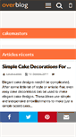 Mobile Screenshot of cakemasters.over-blog.com