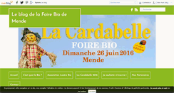 Desktop Screenshot of foirebiomende.over-blog.com