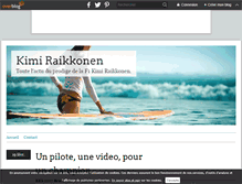 Tablet Screenshot of kimiraikkonen-online.over-blog.fr
