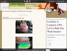 Tablet Screenshot of lesrecettesdewendy.over-blog.com
