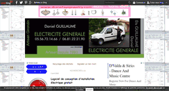 Desktop Screenshot of guillaume.daniel.electricite.over-blog.com