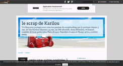 Desktop Screenshot of karilou.over-blog.com