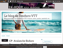Tablet Screenshot of enduromtb.over-blog.com
