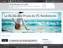 Tablet Screenshot of 18ansfcriedisheim.over-blog.com