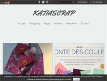 Tablet Screenshot of katiascrap.over-blog.com