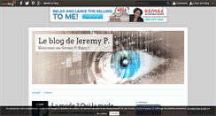 Desktop Screenshot of jeremy-p.over-blog.fr