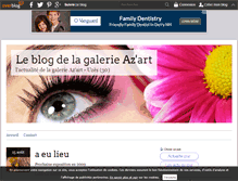 Tablet Screenshot of galerie-azart.over-blog.com