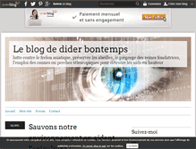 Tablet Screenshot of didierbontemps.over-blog.com