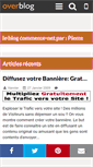 Mobile Screenshot of commerce-net.over-blog.com