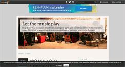Desktop Screenshot of let-themusicplay.over-blog.com