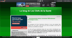 Desktop Screenshot of lesclefsdelasante.over-blog.com