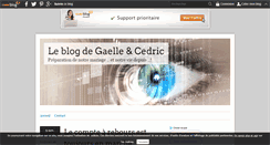 Desktop Screenshot of gaelle-cedric.over-blog.com