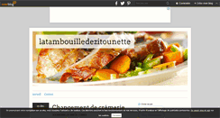 Desktop Screenshot of latambouilledezitounette.over-blog.com