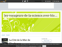 Tablet Screenshot of les-voyageurs-de-la-science.over-blog.com
