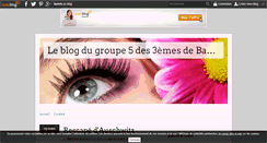 Desktop Screenshot of cnrd2009barbussegroupe5.over-blog.com
