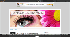 Desktop Screenshot of lamecherebelle.over-blog.com