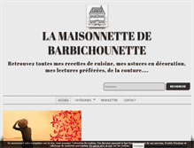 Tablet Screenshot of lamaisonnettedebarbichounette.over-blog.com