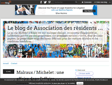 Tablet Screenshot of michelet-bondy.over-blog.fr