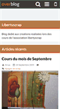 Mobile Screenshot of libertyscrap.over-blog.com
