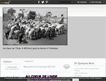 Tablet Screenshot of marche-indienne.over-blog.com