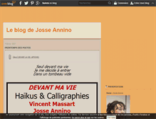 Tablet Screenshot of josse.annino.over-blog.com