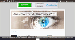 Desktop Screenshot of annietournaud.over-blog.com