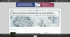 Desktop Screenshot of decouvertescreatives.over-blog.com