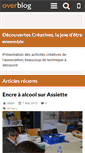 Mobile Screenshot of decouvertescreatives.over-blog.com