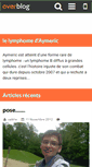 Mobile Screenshot of le-lymphome-d-aymeric.over-blog.com
