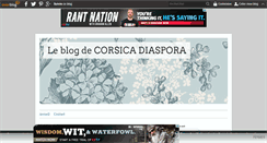 Desktop Screenshot of corsicadiaspora.over-blog.com