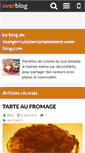 Mobile Screenshot of mangercuisinersimplement.over-blog.com
