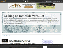 Tablet Screenshot of mathilde.vernillet.over-blog.com