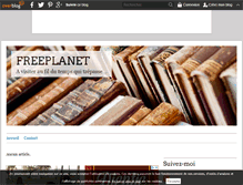Tablet Screenshot of freeplanet.over-blog.com