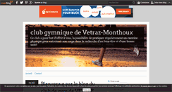 Desktop Screenshot of clubgymvetraz.over-blog.com