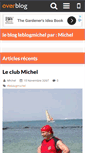 Mobile Screenshot of leblogmichel.over-blog.com