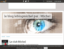 Tablet Screenshot of leblogmichel.over-blog.com