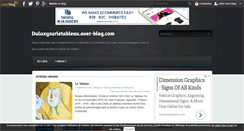 Desktop Screenshot of duluxysurletableau.over-blog.com