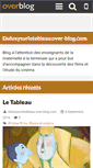 Mobile Screenshot of duluxysurletableau.over-blog.com