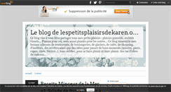 Desktop Screenshot of lespetitsplaisirsdekaren.over-blog.com
